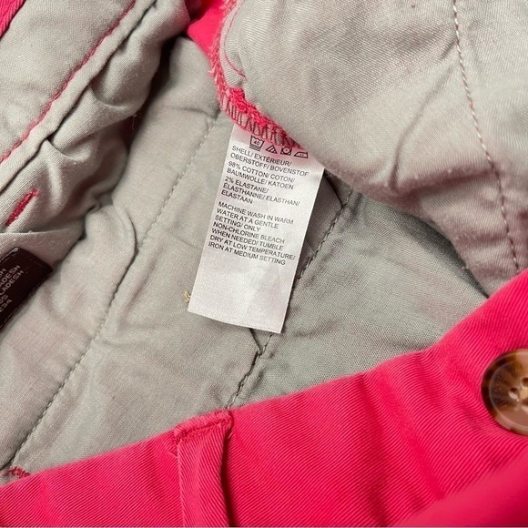 BLACK Brown 1826 casual bermuda shorts pink size 34 W36 men’s - Picture 8 of 10